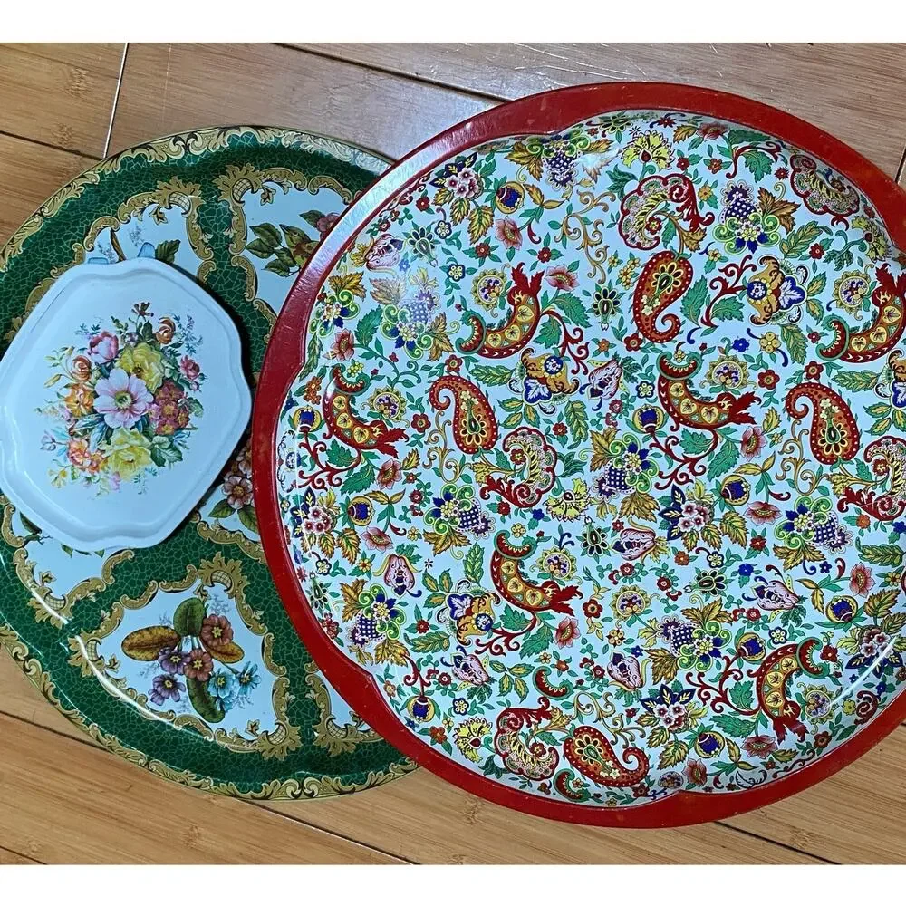Set Vintage DAHER WARE Metal two 16